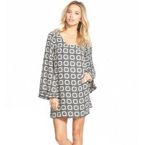 Dee Elle Bell Sleeve Shift Dress